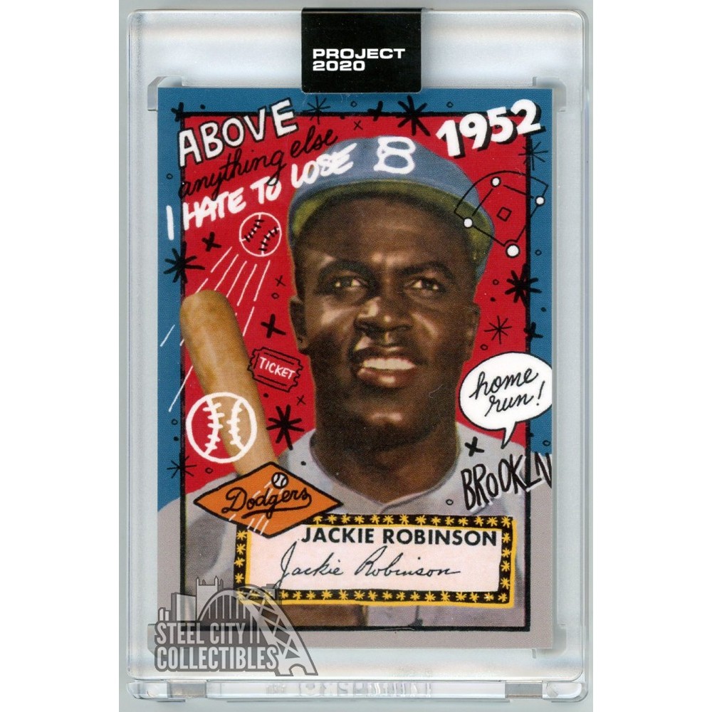 Jackie Robinson Topps Project 2020 Card #31 1952 Topps By Sophia Chang ...