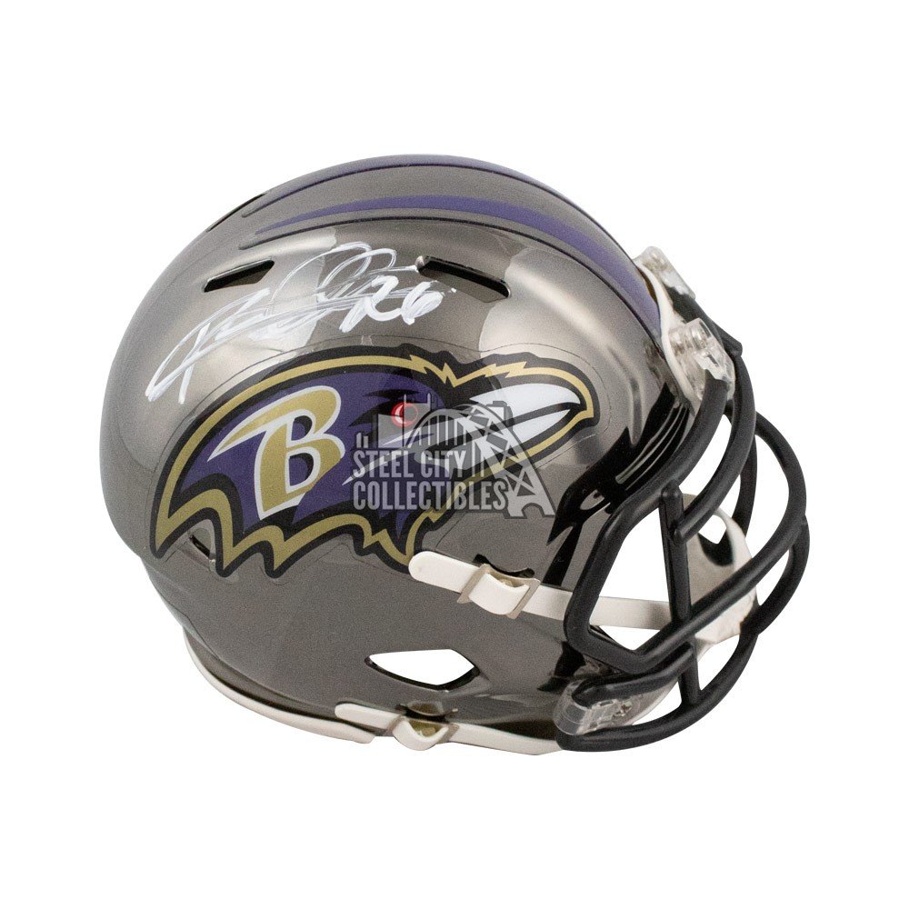 baltimore ravens autographed football