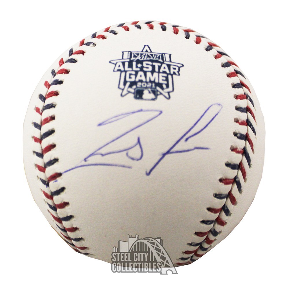 Ronald Acuna Jr. Full Name Signed 2021 All Star Game OML Baseball (JSA COA & USA SM COA)