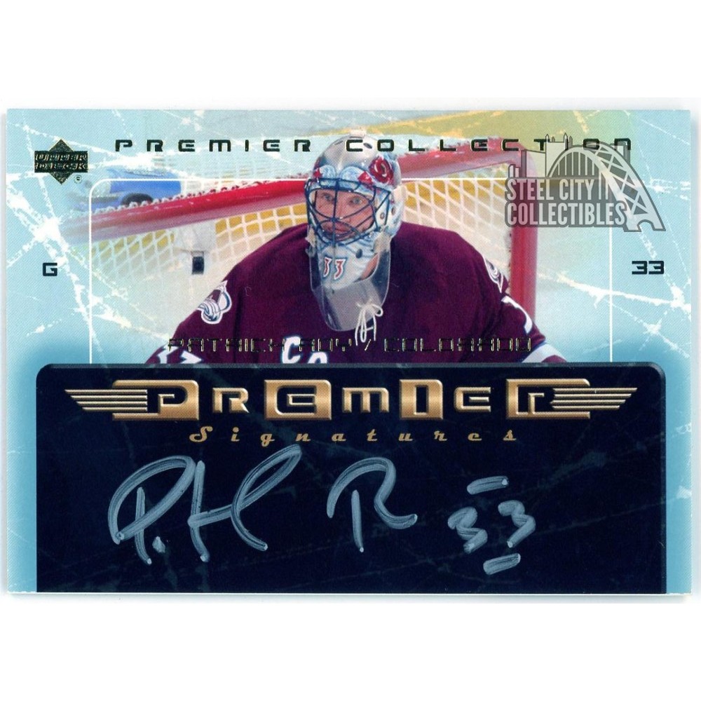 Patrick Roy 2003-04 Upper Deck Premier Autograph Card #PS-PR