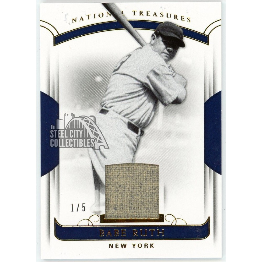 limited edition babe ruth card Babe Ruth Baseball Card main image 1