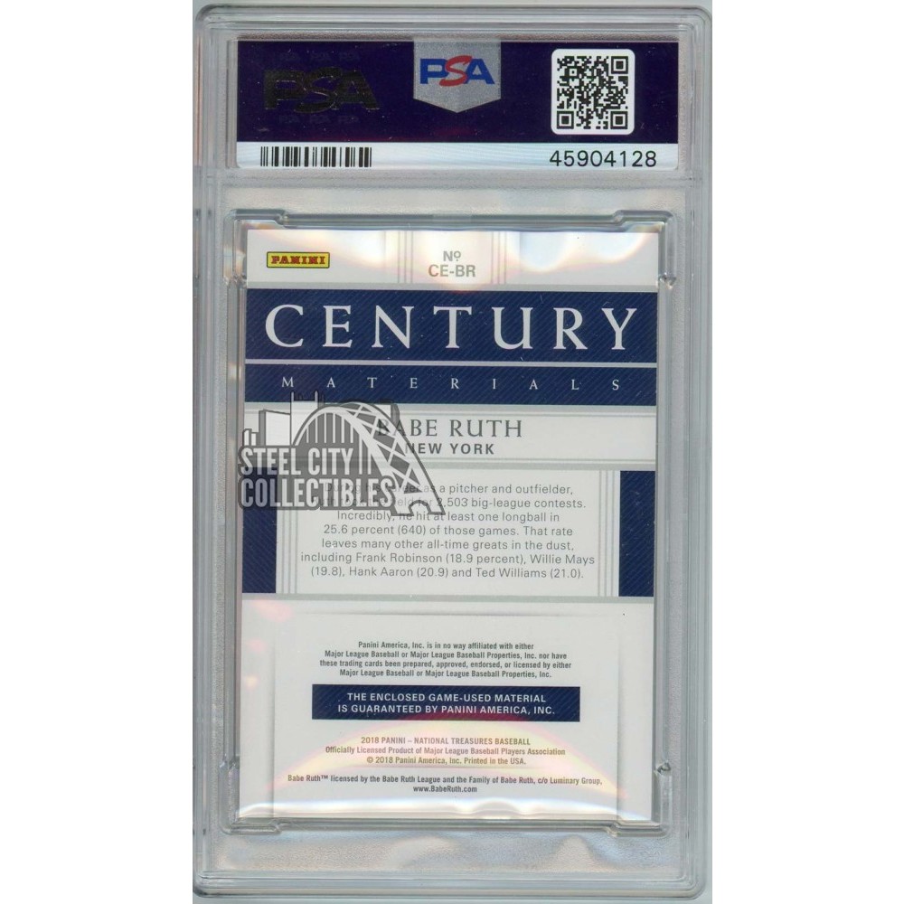 babe ruth graded card Why is a 1916 Babe Ruth baseball card worth $2.46 million?