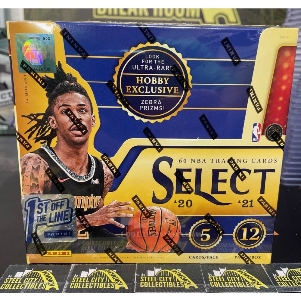 202021 Panini Select Basketball Premium Edition Hobby Box 1st Off