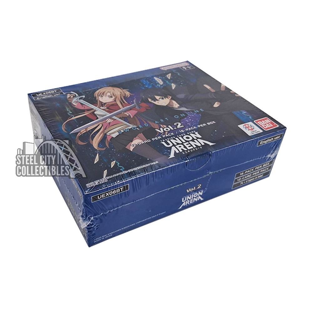 Union Arena Sword Art Online Vol 2 Booster Box | Steel City