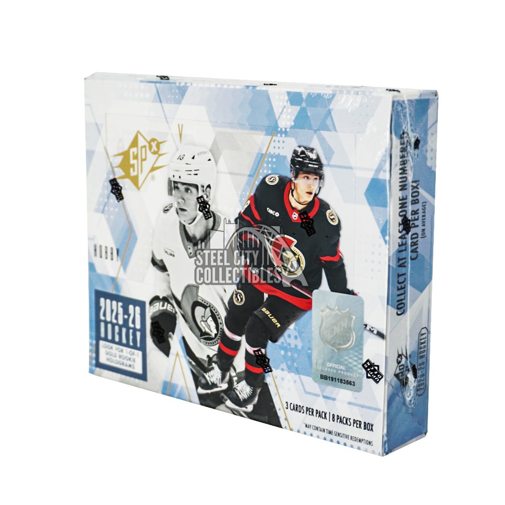 2025-26 Upper Deck SPx Hockey Hobby Box | Steel City Collectibles
