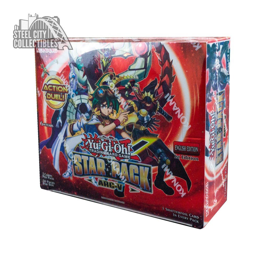 2015 Konami Yu-gi-oh Star Pack ARC-V 1st Edition Booster Box
