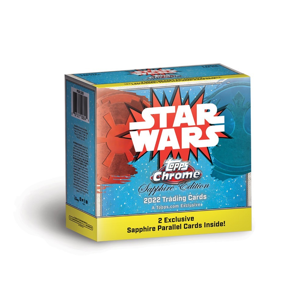 2022 Topps Star Wars Chrome Sapphire Edition Box Steel City Collectibles
