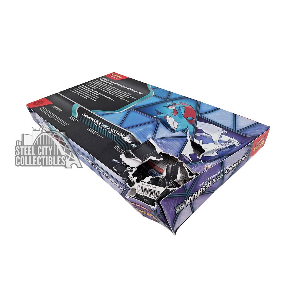 Pokemon Salamence ex & Reshiram ex Premium Collection Box **PLEASE