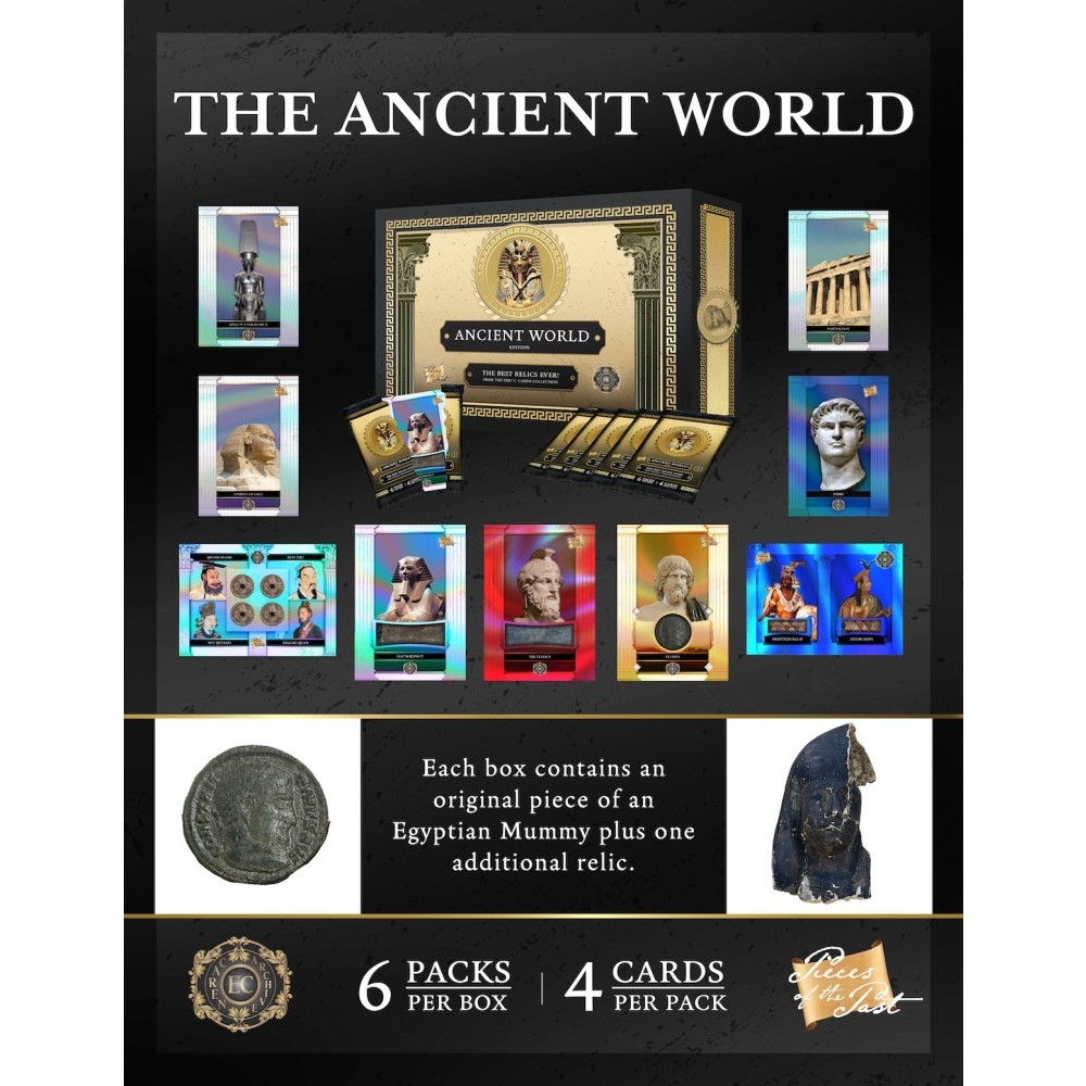 2025 Super Break Pieces of the Past The Ancient World Box | Steel