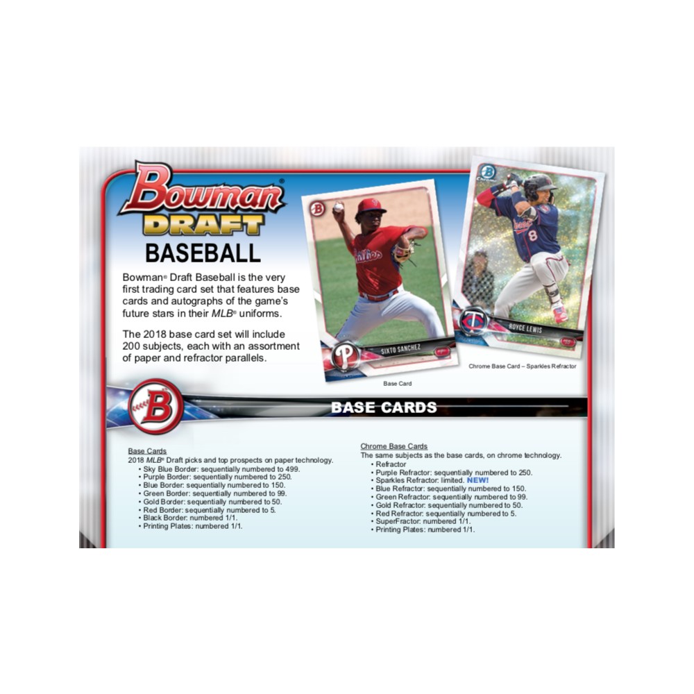 2018 Bowman Draft Baseball Hobby Super Jumbo 6-Box Case
