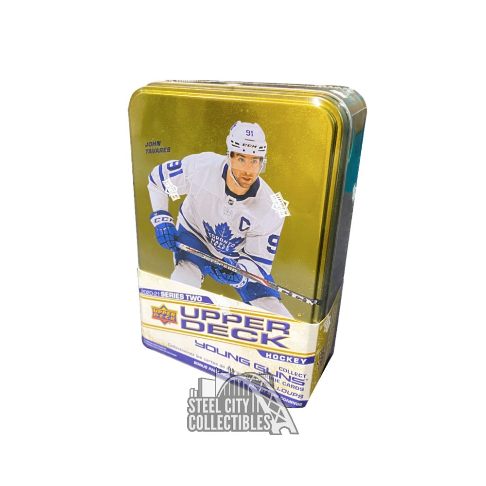 2020 21 Upper Deck Series 2 Hockey Tin Box Steel City Collectibles