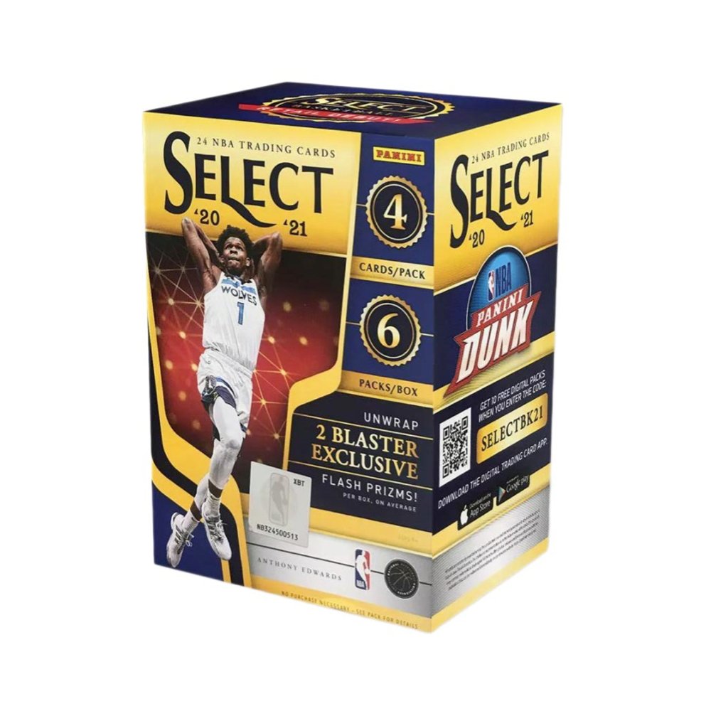 D106 2020-21 NBA Select blaster ボックス 2020-21 Panini Select Basketball 6-Pack Blaster Box (Flash