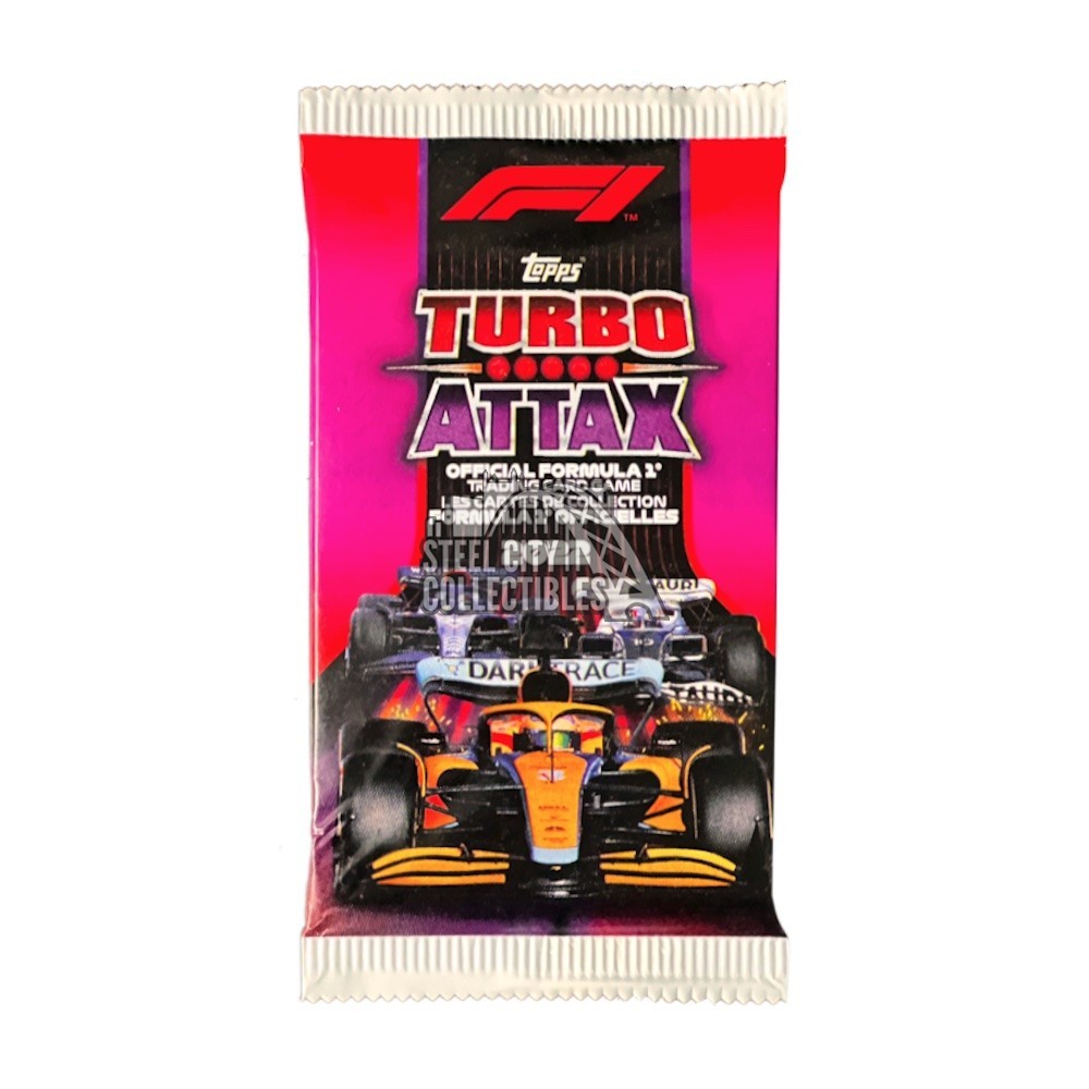 2022 Topps Formula 1 F1 Turbo Attax Pack Steel City Collectibles