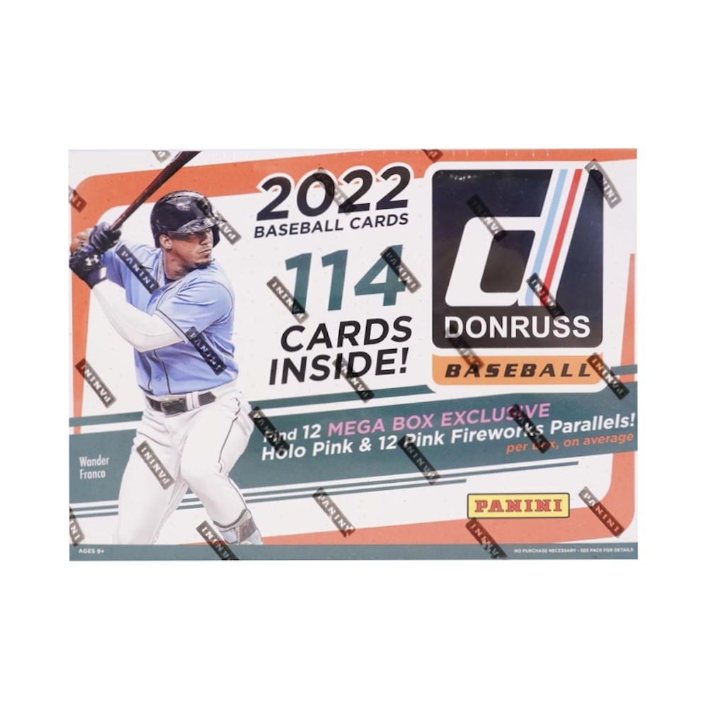 2022 Panini Donruss Baseball Mega Box (Holo Pink & Pink Firework
