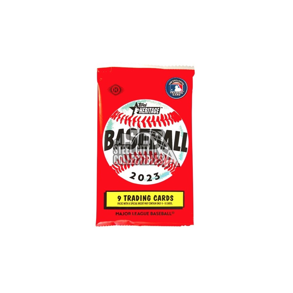 Amazon.com: 2023 Topps Heritage MLB Baseball Trading Cards