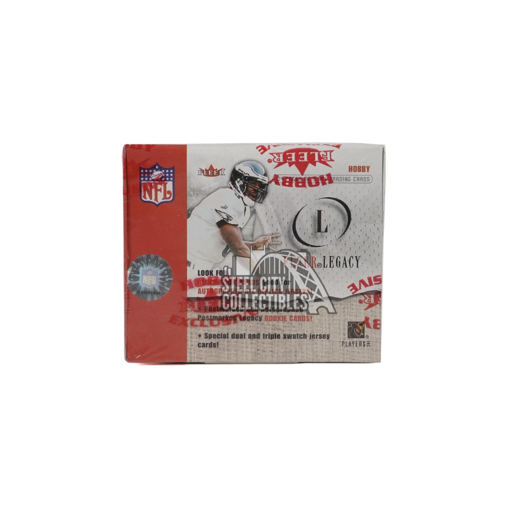 2001 Fleer Legacy Football Hobby Box | Steel City Collectibles