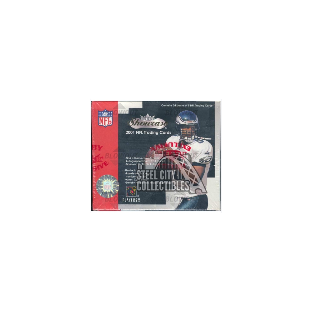 2001 Fleer Showcase Football Hobby Box | Steel City Collectibles