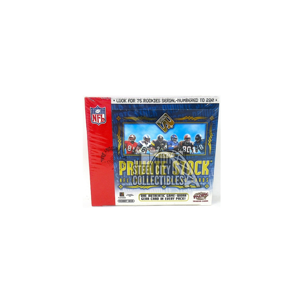 2001 Pacific Private Stock Football Hobby Box | Steel City Collectibles