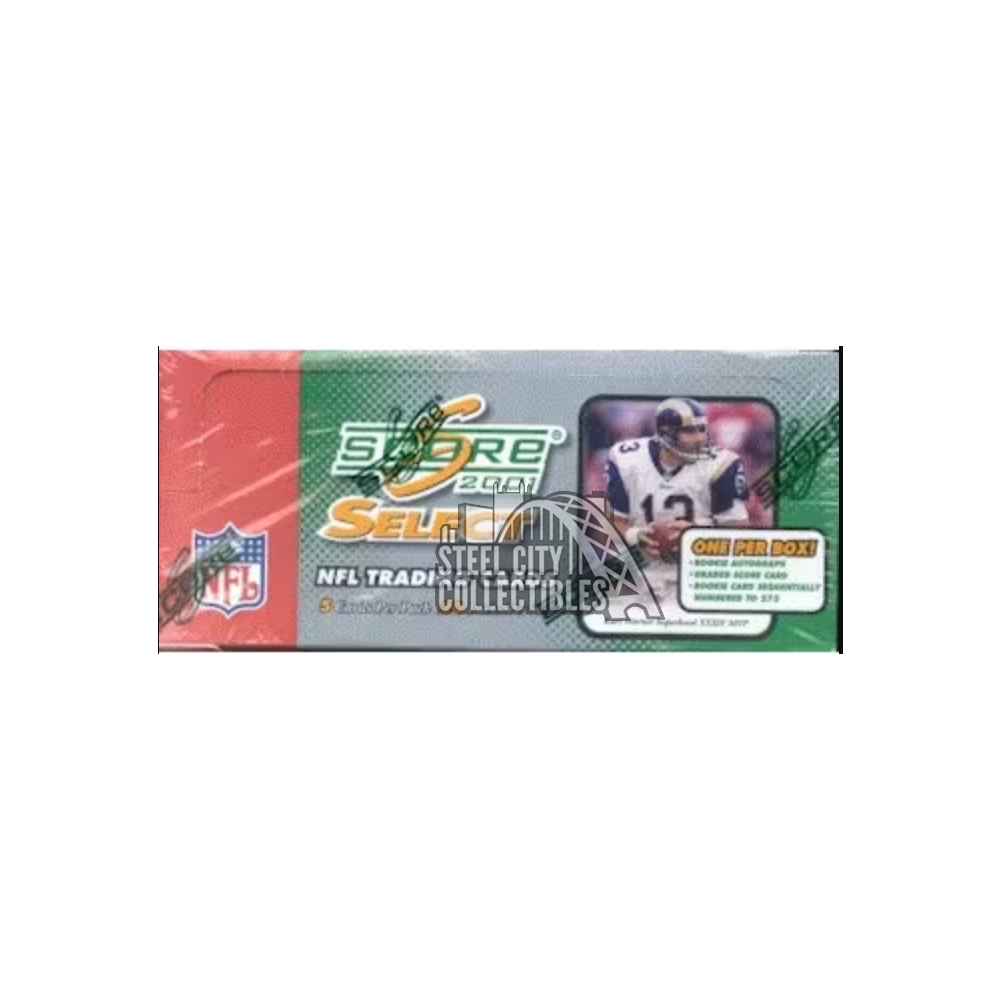 2001 Score Select Football Hobby Box | Steel City Collectibles