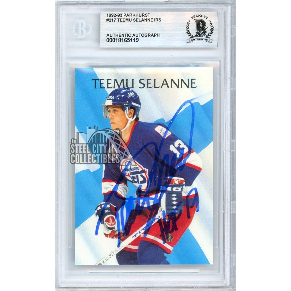 Teemu Selanne 1992-93 Parkhurst 