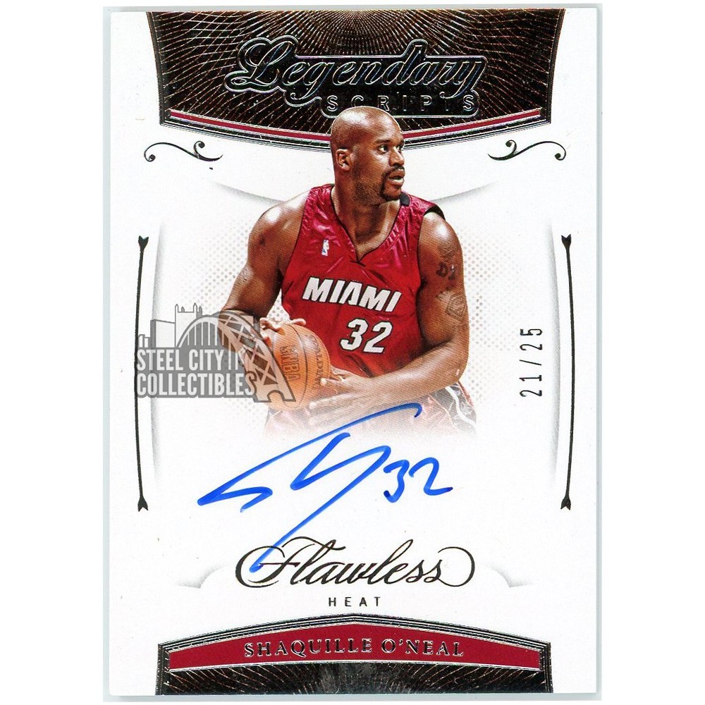 【完美品】2020 auto Shaquille O&#39;Neal 25シリアル 完美品】2020 auto Shaquille O'Neal 25シリアル