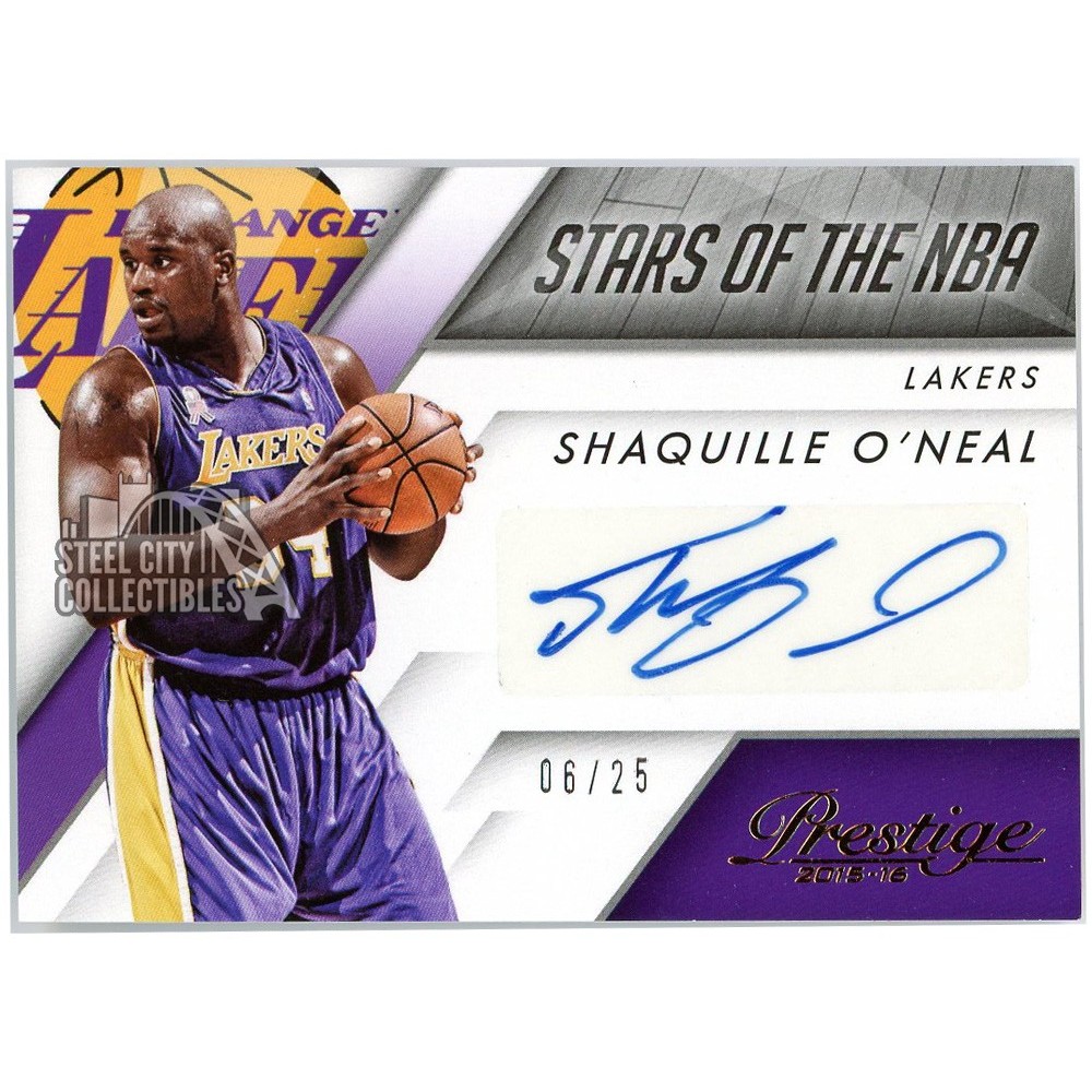 Shaquille O'Neal 2015-16 Panini Prestige Stars of the NBA