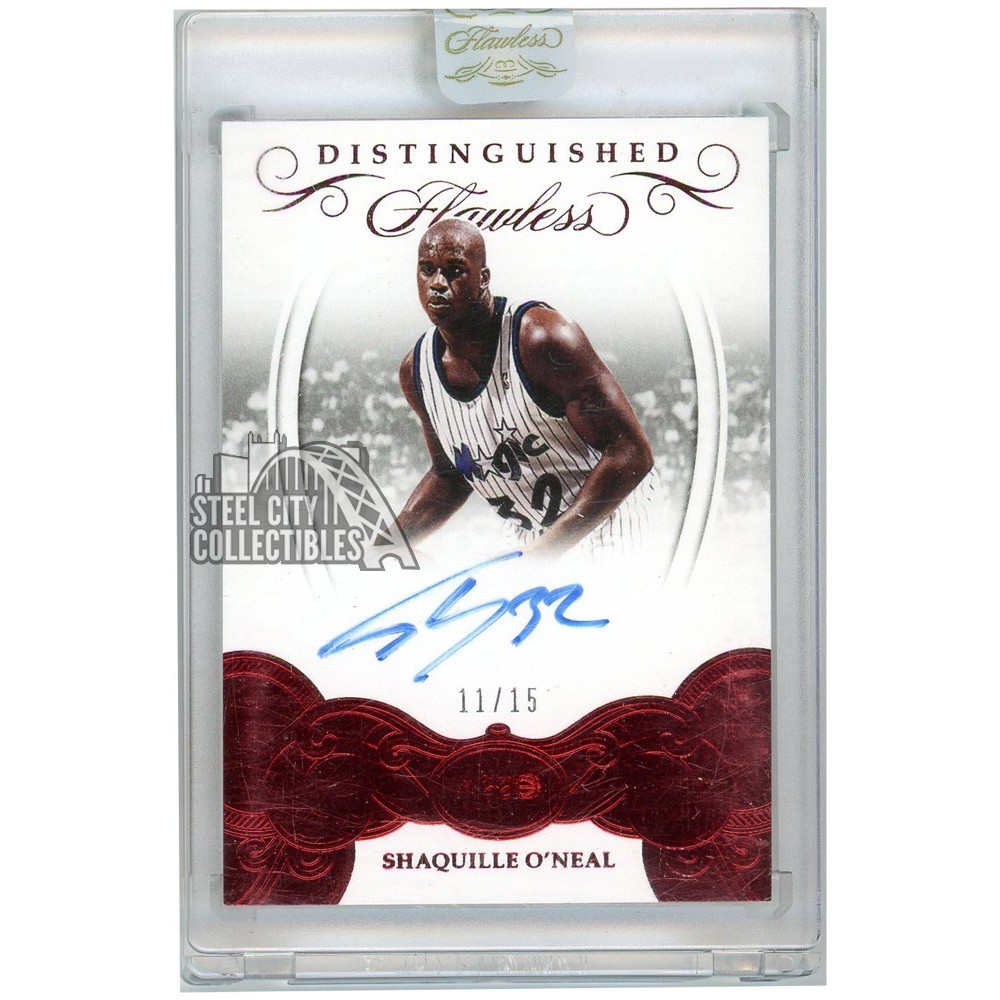 Shaquille O'Neal 2017-18 Panini Flawless Distinguished Red