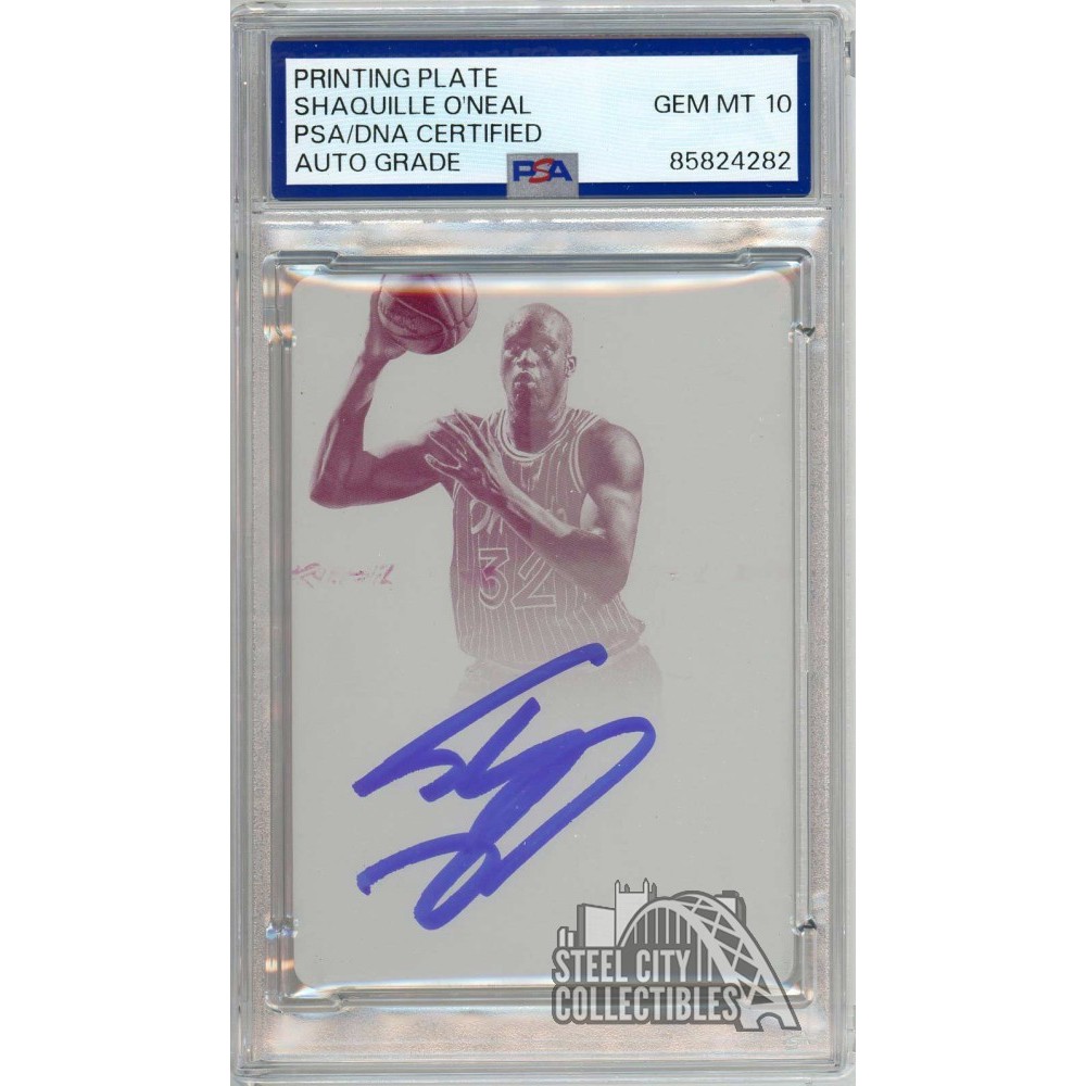Shaquille O'Neal 2015-16 Panini Flawless Magenta Autograph