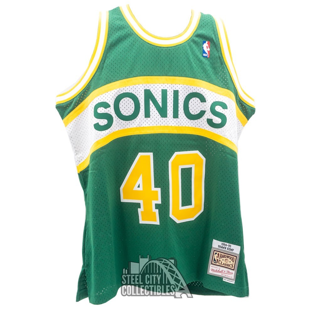 shawn kemp autographed jersey