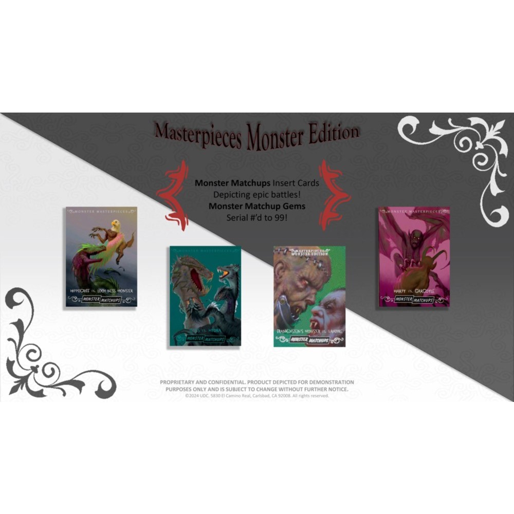 2024 Upper Deck SkyBox Masterpieces Monster Edition Hobby