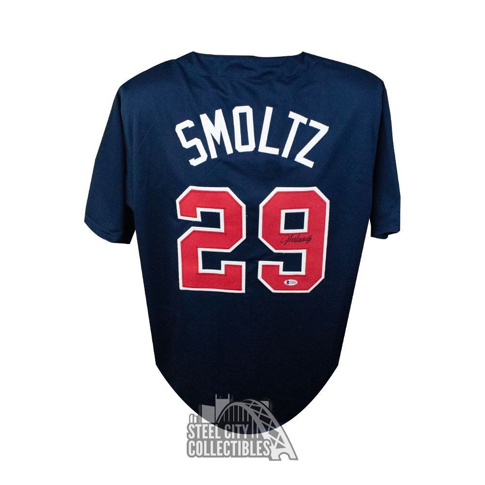 john smoltz signed jersey