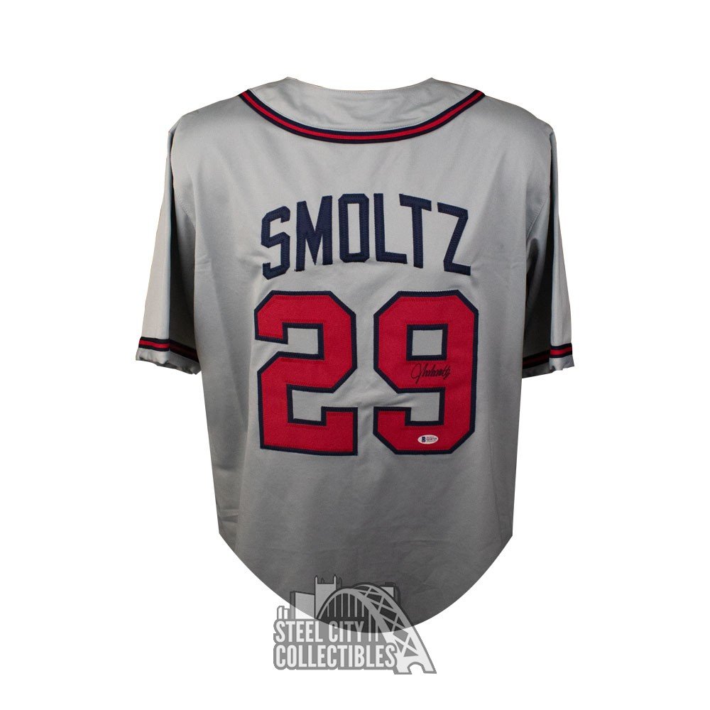 john smoltz jersey number