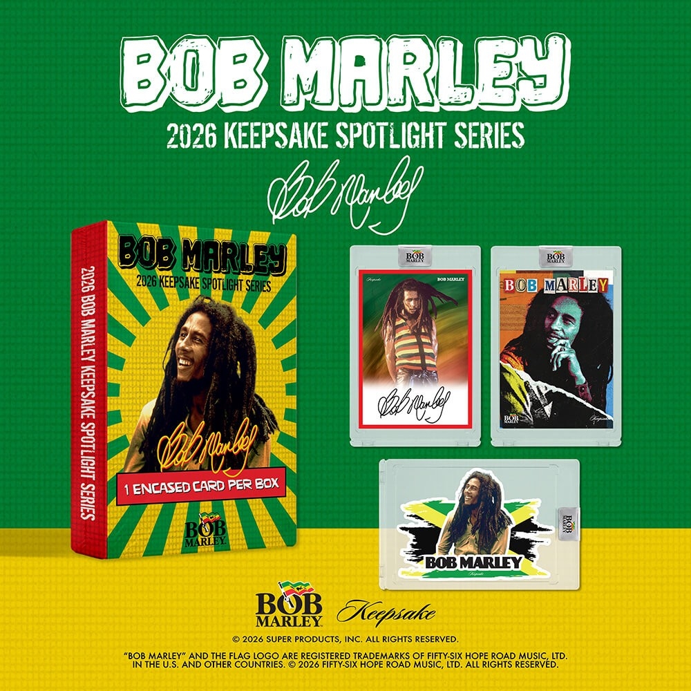 2026 Keepsake Bob Marley Spotlight Series Edition 25-Box Case