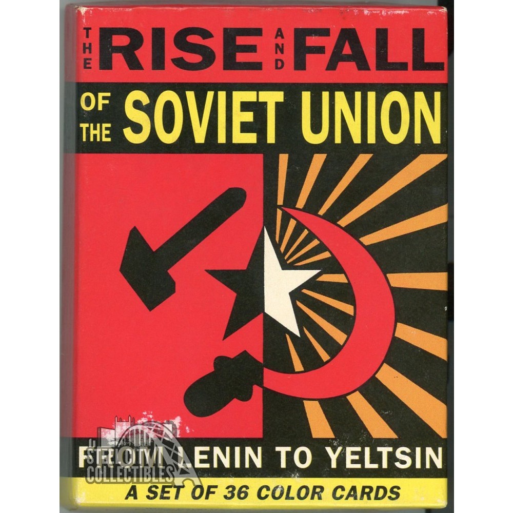 1992 Eclipse Enterprises The Rise And Fall Of The Soviet Union 36 Card ...