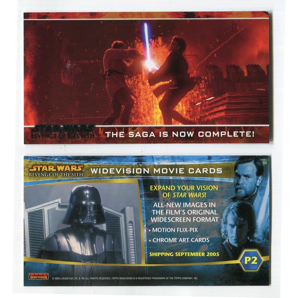 2005 Topps Star Wars Episode 3: Revenge of the Sith Widevision
