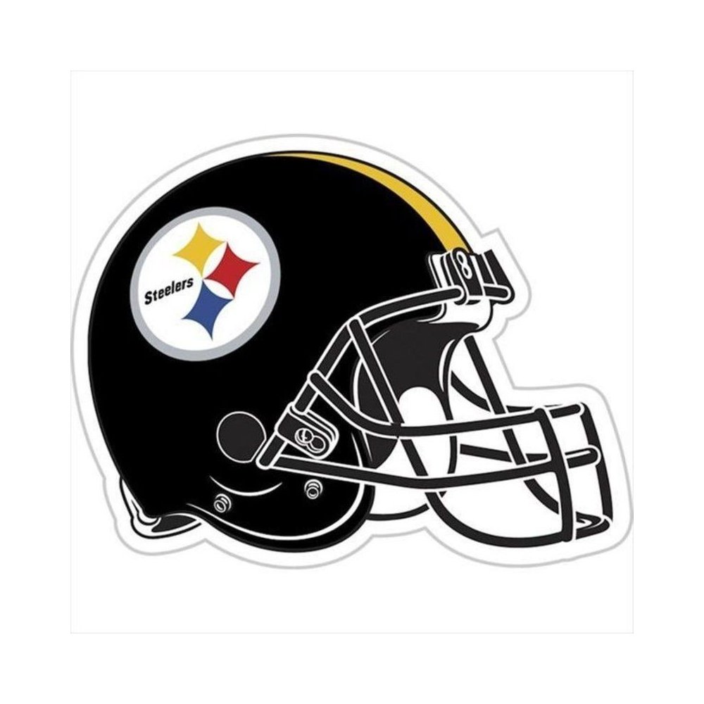 Pittsburgh Steelers NFL Helmet 12 Team Magnet