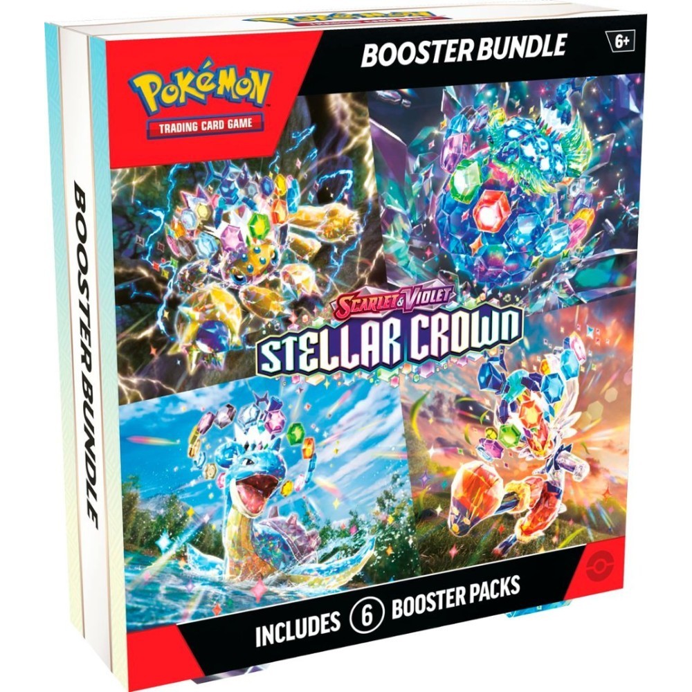 Pokemon Scarlet & Violet Stellar Crown Booster Bundle Steel City Collectibles