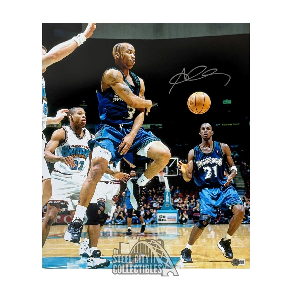 Stephon Marbury Autographed Minnesota Timberwolves 16x20