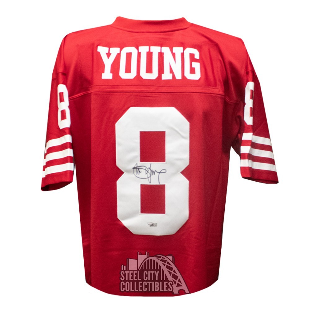 steve young red jersey