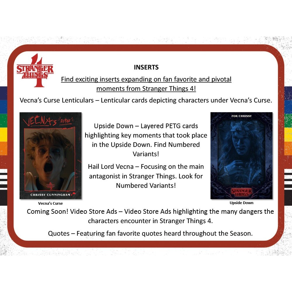 2023 Topps Zerocool Stranger Things Season 4 Blaster Box