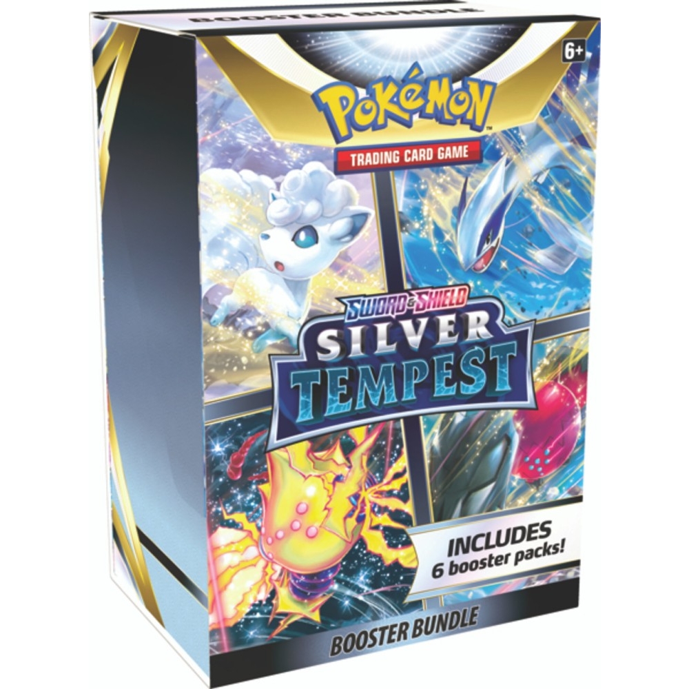 Pokemon Sword & Shield Silver Tempest Booster Bundle Steel City