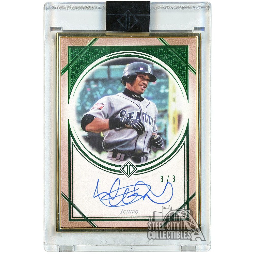 Ichiro 2018 Topps Transcendent Japan Autograph Auto Emerald