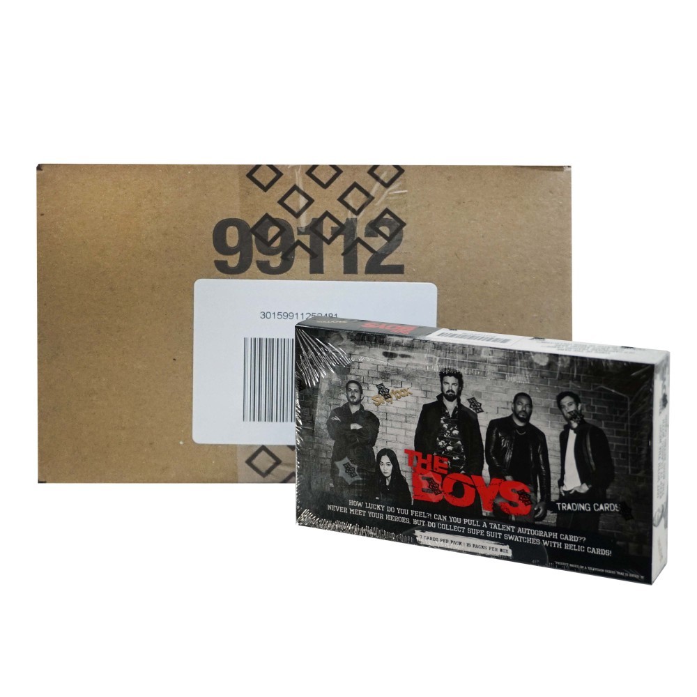 2025 Upper Deck The Boys Season 1 & 2 Hobby 12-Box Case | Steel
