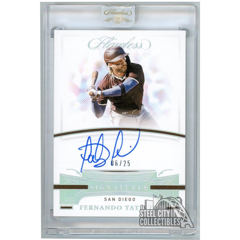 25枚限定】Topps 人気 フェルナンド・タティスJr.選手直筆サインカード