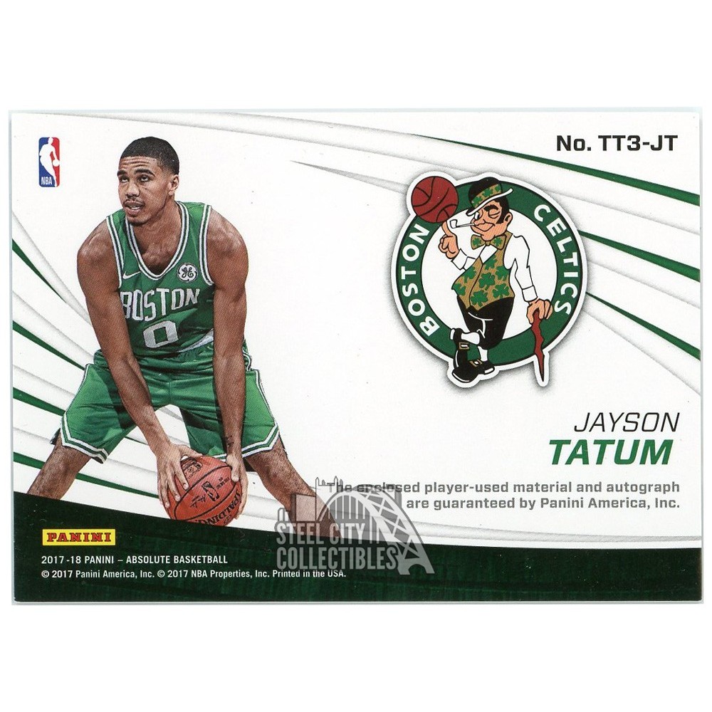 Jayson Tatum 2017-18 Panini Absolute Tools of the Trade