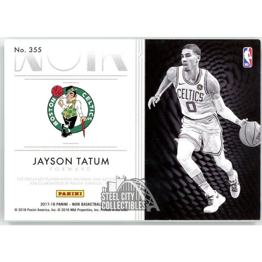 Jayson Tatum 2017-18 Panini Prizm Fast Break Rookie Auto 直筆