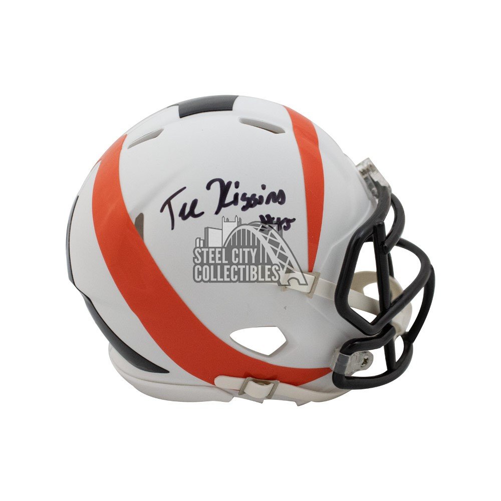 Tee Higgins Autographed CIncinnati Bengals AMP Mini Football Helmet