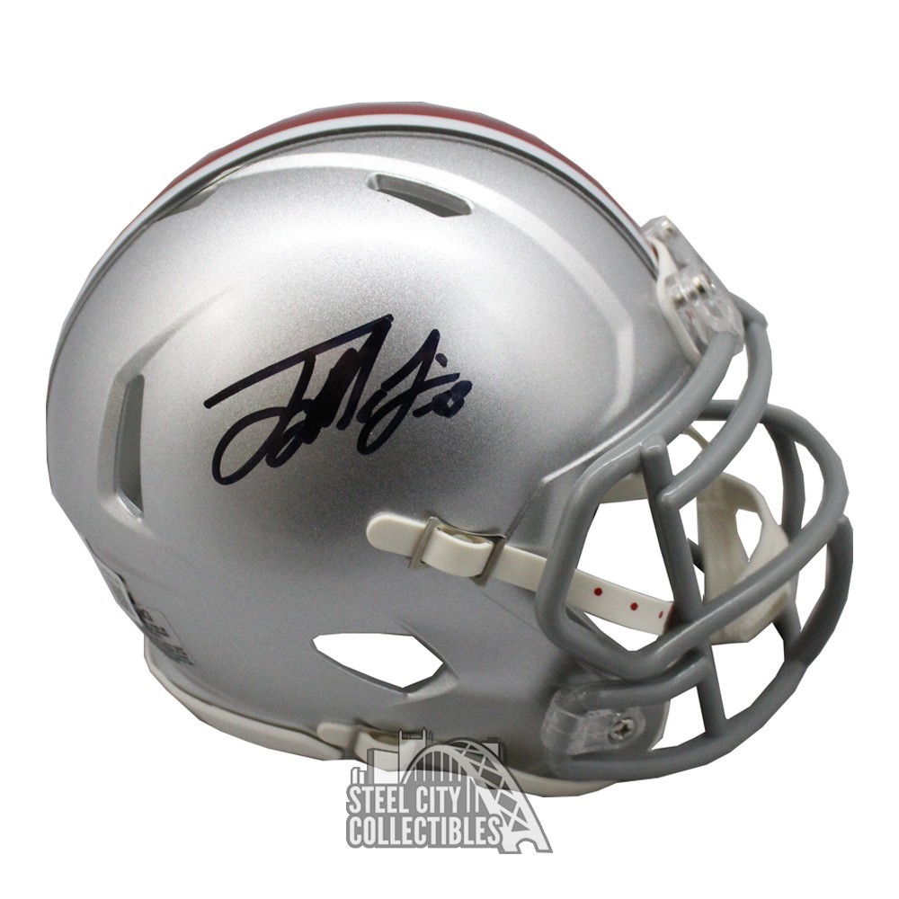 Terry McLaurin Autographed Ohio State Speed Mini Football Helmet BAS