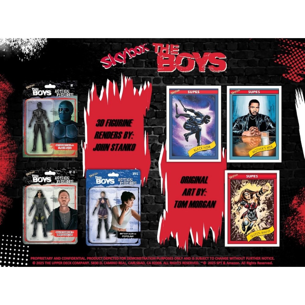 2025 Upper Deck The Boys Season 1 & 2 Hobby Box | Steel City