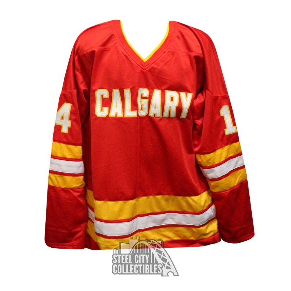 Calgary Flames Autographed Jerseys, Signed Flames Jerseys